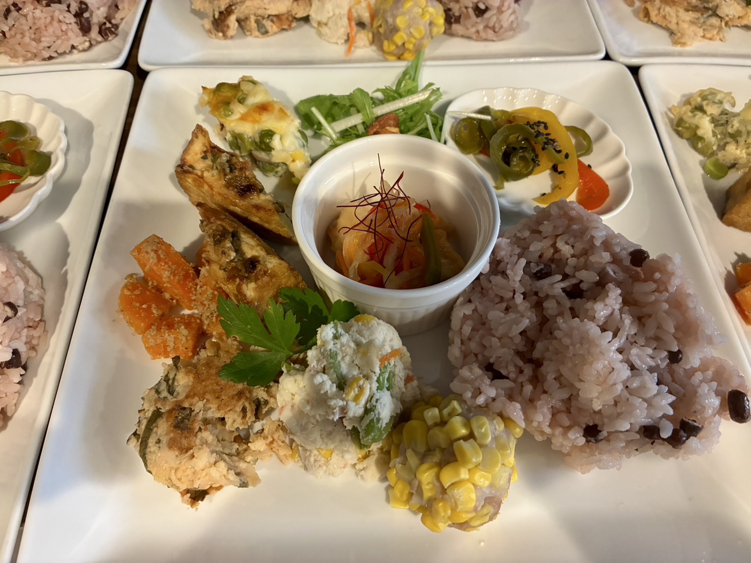 薬膳ランチの写真
