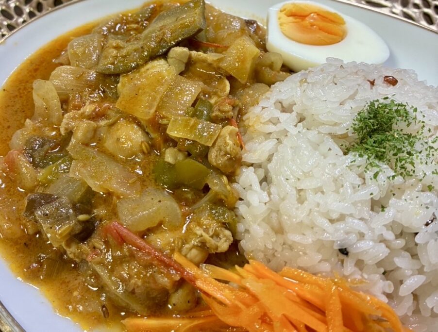9月に作った薬膳カレー